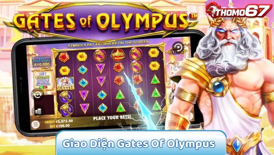 Giao diện trong game Gates Of Olympus