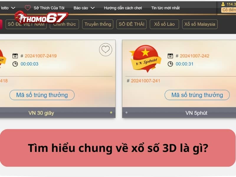 Tổng quan về Xổ Số 3D