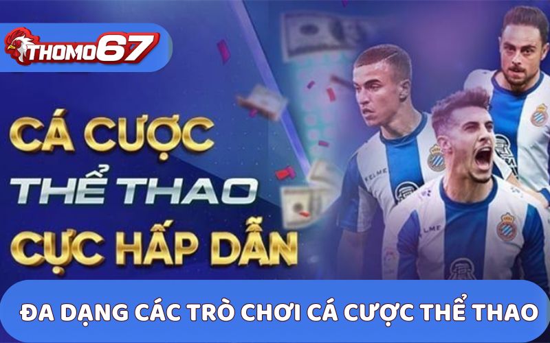 Đa dạng các bộ môn cá cược thể thao