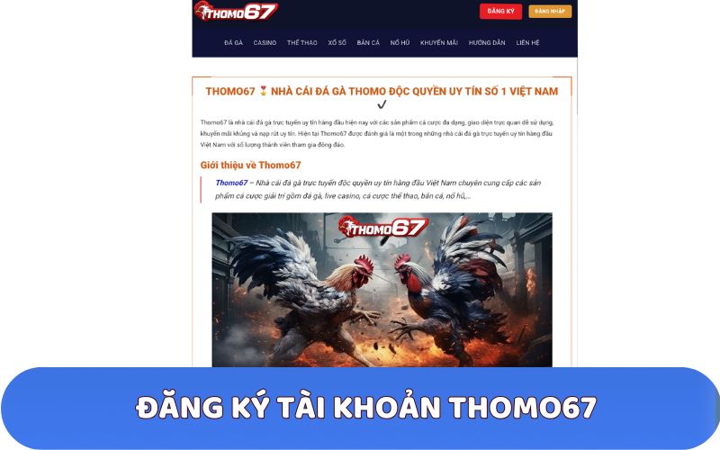 Truy cập trang chủ Thomo67